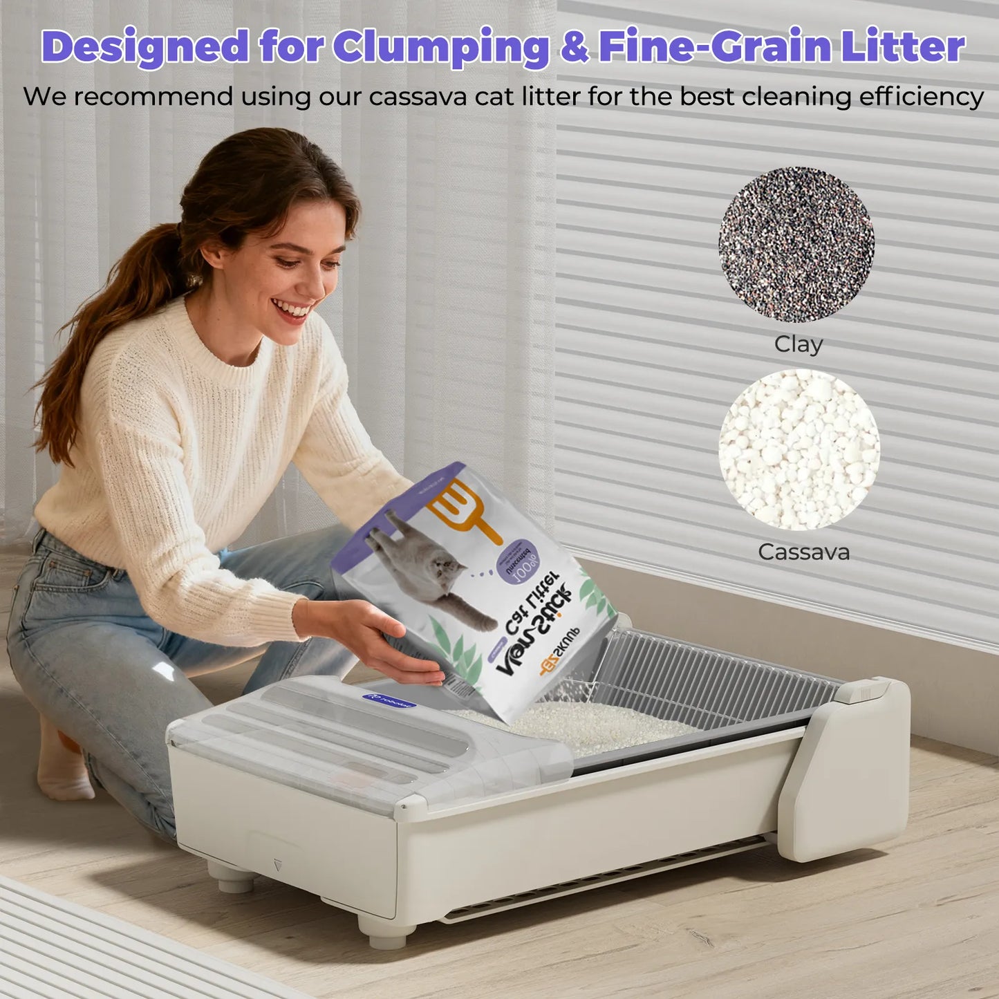 Robotail UCAT C32 Smart Cat Litter Box