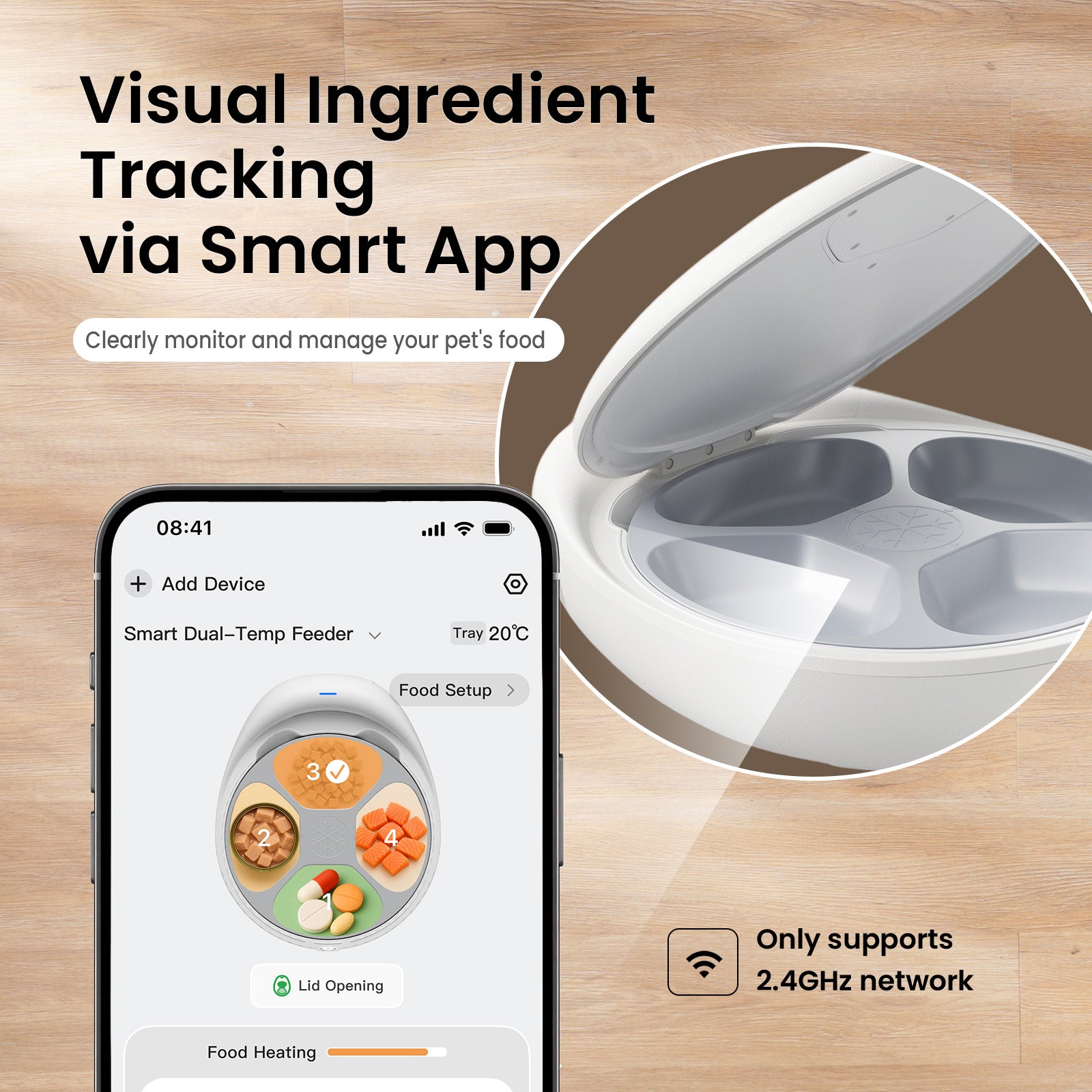 Robotail F20 Smart Pet Feeder