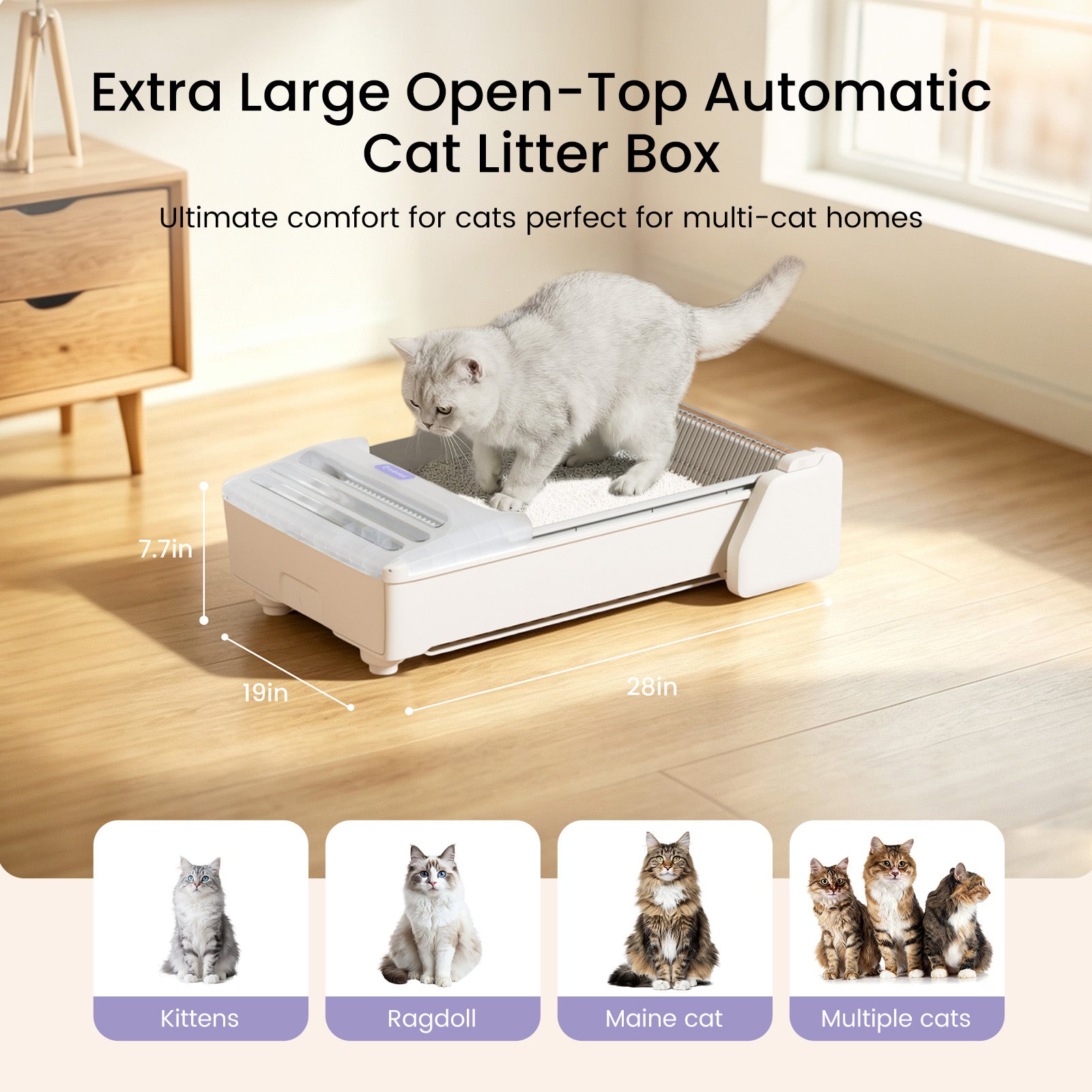 Robotail UCAT C32 Smart Cat Litter Box