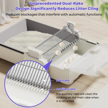 Bac à litière intelligent pour chat Robotail UCAT C32 PRO