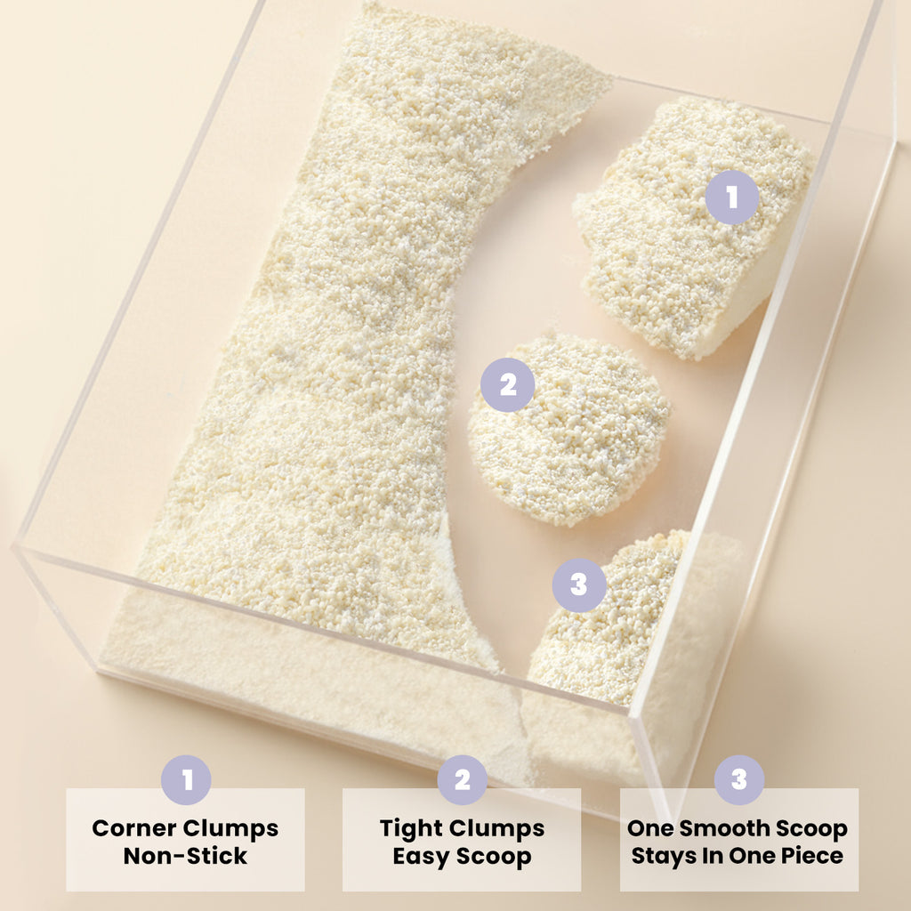EZSKUUP Non-Stick Cassava Cat Litter 9Lb/4.1kg (Compatible with Robotail Automatic Litter Box C32)