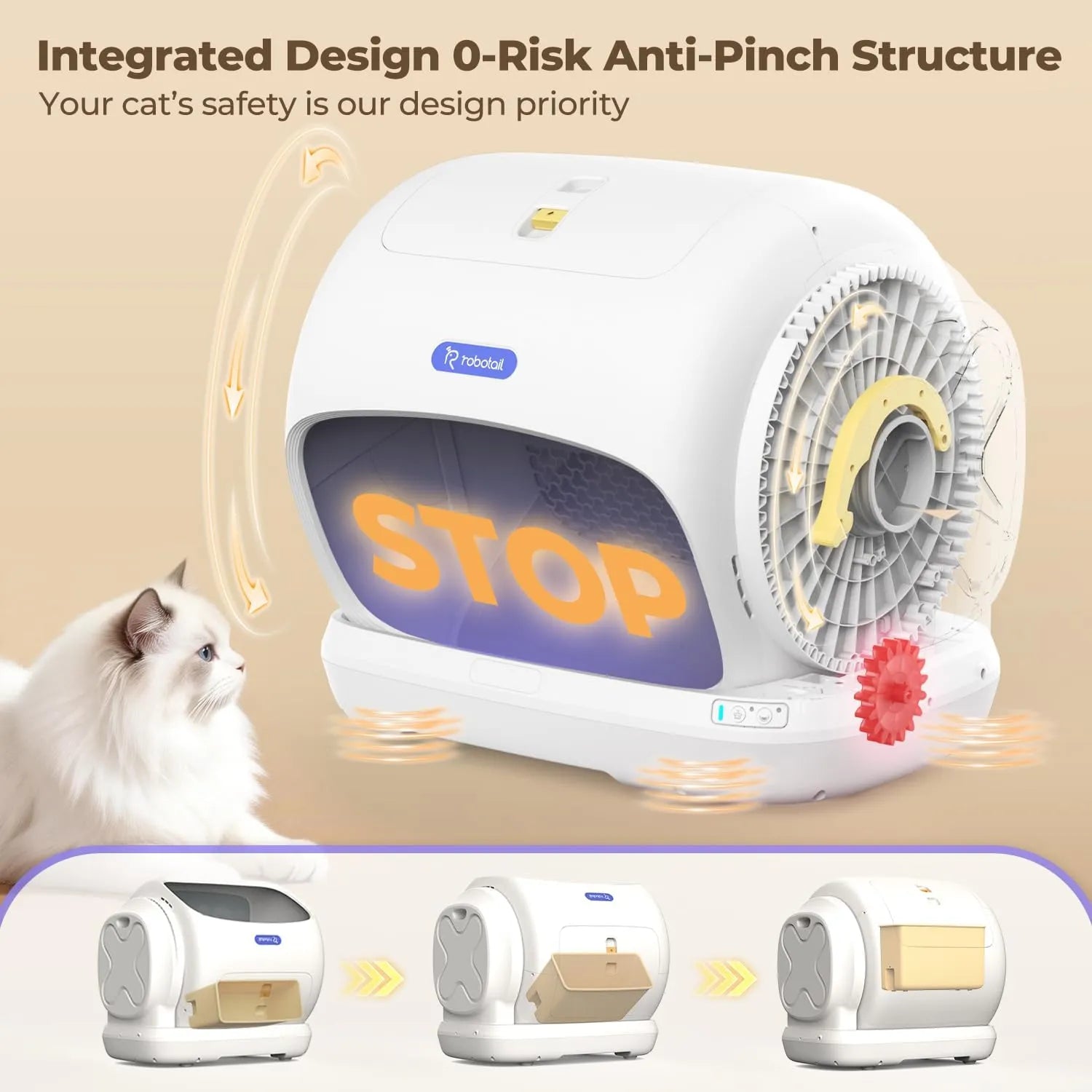 Robotail C42 Smart Cat Litter Box