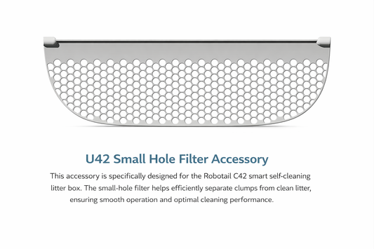 U42 Robotail Smart Cat Litter Box Small Hole Filter Accessory